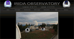 Desktop Screenshot of irida-observatory.org